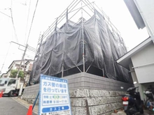 【神奈川県/横浜市保土ケ谷区新井町】保土ヶ谷区新井町　新築戸建 建築中の外観