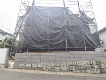 【神奈川県/横浜市保土ケ谷区新井町】保土ヶ谷区新井町　新築戸建 建築中の外観