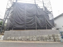 【神奈川県/横浜市保土ケ谷区新井町】保土ヶ谷区新井町　新築戸建 建築中の外観