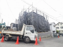 【神奈川県/横浜市保土ケ谷区新井町】保土ヶ谷区新井町　新築戸建 建築中の外観