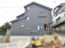 【神奈川県/横浜市南区六ツ川】南区六ッ川2丁目　新築戸建 建築中の外観