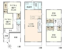 【神奈川県/横浜市南区南太田】 南区南太田4丁目　中古戸建 間取り図