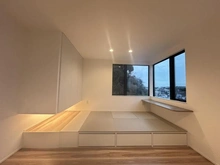 【神奈川県/横浜市南区別所】南区別所4丁目　新築戸建 畳スペース：LDKに接した陽光差し込む畳スペース