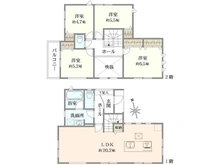 【神奈川県/横浜市神奈川区西寺尾】横浜市神奈川区西寺尾3丁目　新築戸建3号棟 間取り図