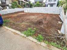 【神奈川県/横浜市神奈川区菅田町】神奈川区菅田町　新築戸建　1号棟/全2棟 現地（建築前）：全2棟・手前側