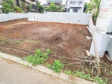 【神奈川県/横浜市神奈川区菅田町】神奈川区菅田町　新築戸建　1号棟/全2棟 現地（建築前）：全2棟・手前側