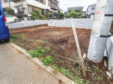 【神奈川県/横浜市神奈川区菅田町】神奈川区菅田町　新築戸建　1号棟/全2棟 現地（建築前）：全2棟・手前側