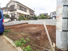 【神奈川県/横浜市神奈川区菅田町】神奈川区菅田町　新築戸建　1号棟/全2棟 現地（建築前）：全2棟・手前側