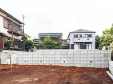 【神奈川県/横浜市神奈川区菅田町】神奈川区菅田町　新築戸建　2号棟/全2棟 現地（建築前）：全2棟・奥側