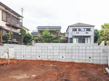 【神奈川県/横浜市神奈川区菅田町】神奈川区菅田町　新築戸建　2号棟/全2棟 現地（建築前）：全2棟・奥側