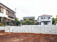 【神奈川県/横浜市神奈川区菅田町】神奈川区菅田町　新築戸建　2号棟/全2棟 現地（建築前）：全2棟・奥側