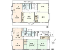 【神奈川県/横浜市保土ケ谷区峰岡町】保土ケ谷区峰岡町2丁目 　戸建 間取り図