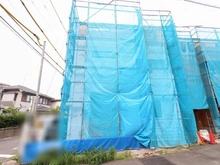 【神奈川県/横浜市南区睦町】南区睦町新築戸建A号棟（全4棟） 建築中の外観：全3棟