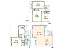 【神奈川県/横浜市南区睦町】南区睦町新築戸建A号棟（全4棟） 間取り図