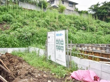 【神奈川県/横浜市神奈川区菅田町】神奈川区菅田町新築戸建1号棟（全12区画） 建築中の外観：全１２区画