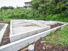 【神奈川県/横浜市神奈川区菅田町】神奈川区菅田町新築戸建3号棟（全12区画） 建築中の外観：全１２区画