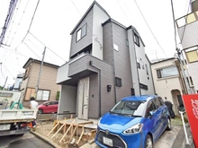 【神奈川県/横浜市神奈川区菅田町】神奈川区菅田町　新築戸建 建築中の外観