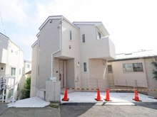 【神奈川県/横浜市神奈川区松見町】神奈川区松見町4丁目　新築戸建 建築中の外観