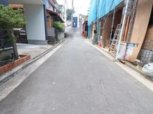 【神奈川県/横浜市南区中村町】南区中村町4丁目　借地権付き新築戸建1号棟/全3棟 前面道路