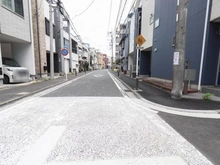 【神奈川県/横浜市南区中村町】南区中村町4丁目　借地権付き新築戸建1号棟/全3棟 前面道路