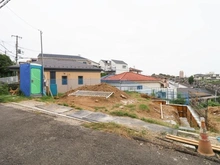 【神奈川県/横浜市西区境之谷】西区境之谷　新築戸建 建築中の外観