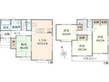 【神奈川県/横浜市鶴見区馬場】鶴見区馬場4丁目中古戸建 間取り図