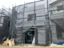 【神奈川県/横浜市保土ケ谷区峰岡町】保土ヶ谷区峰岡町2丁目　新築戸建　2号棟／全5棟 建築中の外観