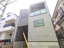 【神奈川県/横浜市南区三春台】南区三春台　新築戸建 建築中の外観