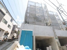【神奈川県/横浜市港南区港南】港南区港南1丁目　1号棟/全2棟 建築中の外観