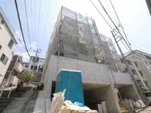 【神奈川県/横浜市港南区港南】港南区港南1丁目　1号棟/全2棟 建築中の外観