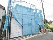 【神奈川県/横浜市神奈川区菅田町】神奈川区菅田町　新築戸建 建築中の外観