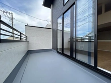 【神奈川県/藤沢市鵠沼海岸】藤沢市鵠沼海岸6丁目 新築一戸建て 3号棟/全3棟 バルコニー