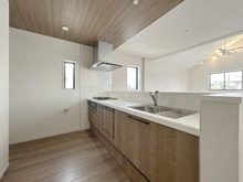 【神奈川県/藤沢市片瀬海岸】藤沢市片瀬海岸3丁目 新築一戸建て 1号棟/全3棟 キッチン