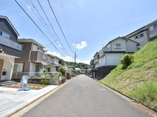 【神奈川県/藤沢市大庭】藤沢市大庭新築戸建て 前面道路
