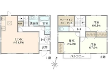 【神奈川県/鎌倉市西鎌倉】鎌倉市西鎌倉3丁目　中古一戸建て 間取り図