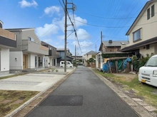 【神奈川県/藤沢市高倉】藤沢市高倉 新築戸建 1号棟 前面道路