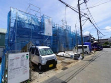 【神奈川県/藤沢市高倉】藤沢市高倉 新築戸建 2号棟 建築中の外観