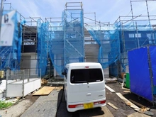 【神奈川県/藤沢市高倉】藤沢市高倉 新築戸建 2号棟 建築中の外観