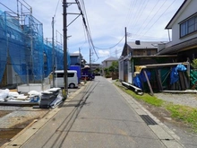 【神奈川県/藤沢市高倉】藤沢市高倉 新築戸建 2号棟 前面道路