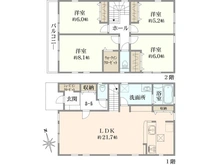 【神奈川県/藤沢市高倉】藤沢市高倉 新築戸建 3号棟 間取り図