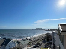 【神奈川県/鎌倉市七里ガ浜】七里ガ浜　中古戸建 眺望：バルコニーから