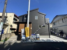 【神奈川県/藤沢市鵠沼桜が岡】藤沢市鵠沼桜が岡4丁目　新築分譲住宅 外観