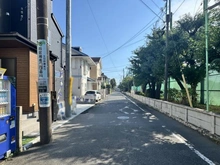 【神奈川県/藤沢市鵠沼桜が岡】藤沢市鵠沼桜が岡4丁目　新築分譲住宅 前面道路