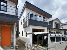 【神奈川県/藤沢市辻堂】藤沢市辻堂5丁目　1号棟／全2棟 建築中の外観：全2棟