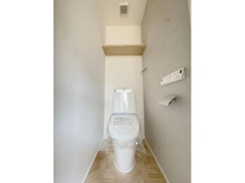 【神奈川県/藤沢市鵠沼海岸】藤沢市鵠沼海岸6丁目/新築分譲住宅 B棟 トイレ