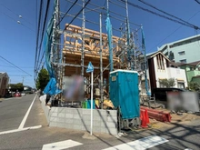 【神奈川県/藤沢市片瀬】藤沢市片瀬5丁目　新築一戸建て 建築中の外観