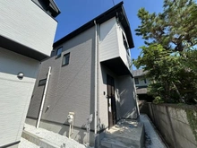 【神奈川県/藤沢市鵠沼松が岡】藤沢市鵠沼松が岡3丁目 新築一戸建て 2号棟/全2棟 外観：全2棟