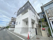 【神奈川県/藤沢市片瀬】藤沢市片瀬一丁目新築戸建 外観