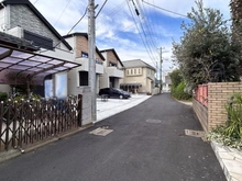 【神奈川県/藤沢市本鵠沼】藤沢市本鵠沼3丁目　新築戸建　1号棟/全3棟 前面道路