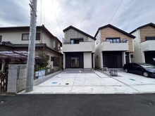 【神奈川県/藤沢市本鵠沼】藤沢市本鵠沼3丁目　新築戸建　3号棟/全3棟 外観：全3棟/左側